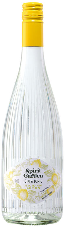 Peter Mertes | SPIRIT GARDEN GIN & TONIC SICILIAN LEMON 7,3%